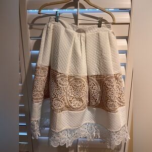 Endless Rose laser cut skirt